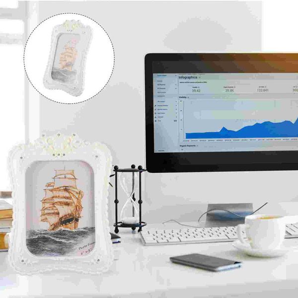 

frames 1pc retro picture frame decorative po unique holder for decor