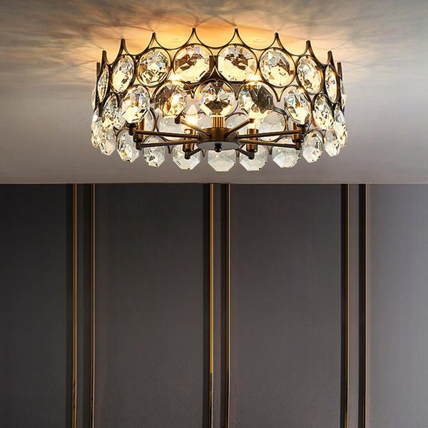 

ceiling lights wedding decor luxury lighting nordic modern creative crystal frame lamp for el lobby lignt