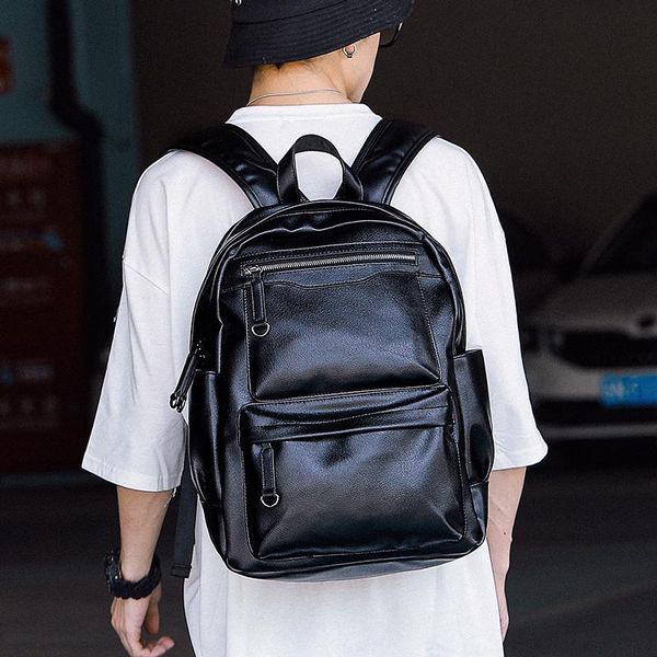 

backpack tidog korean style street fashion multi-function schoolbag