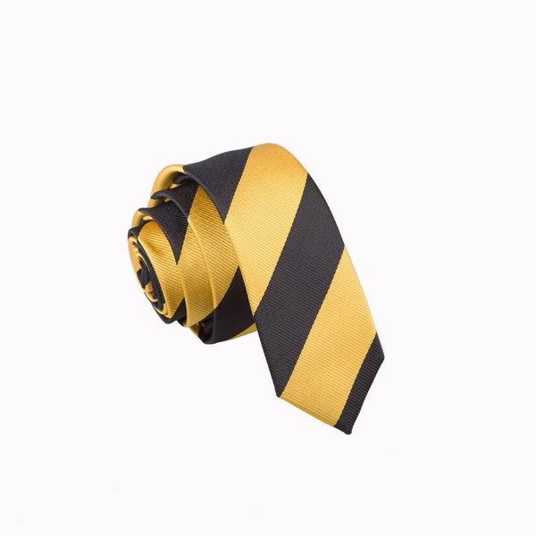

bow ties sale fashion necktie classic men's striped gold 100% polyester wedding 5cm jacquard woven men solid tie neck, Black;gray