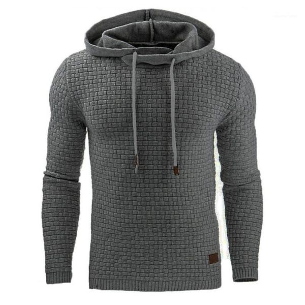 Felpa con cappuccio da uomo casual Felpa con cappuccio a maniche lunghe da uomo Tinta unita Autunno Inverno Abbigliamento Felpa con cappuccio Sudaderas Uomo Taglia M-3XL Felpe da uomo