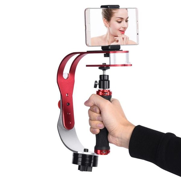 

stabilizers digital camera mobile phone stabilizer aluminum alloy bracket with clip suitable for camera/smartphone