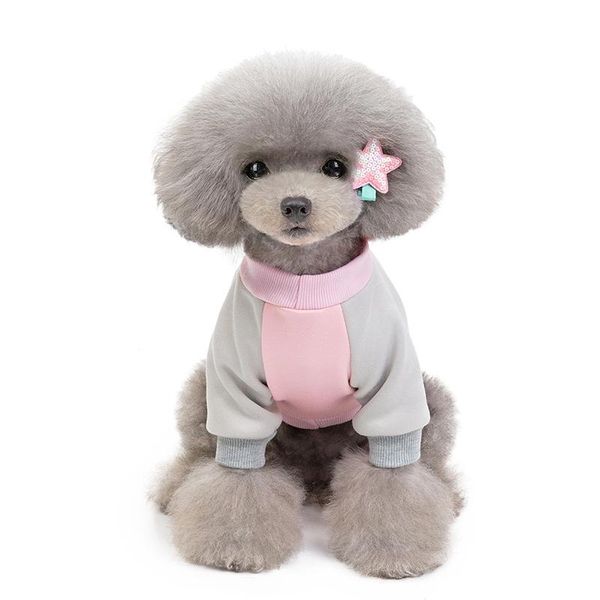

dog apparel cat clothes i love mom&dad pattern hoodie jacket cute style warm puppy sweater shirt for small medium dogs @he
