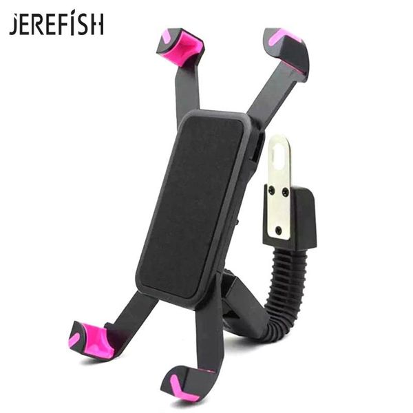 

cell phone mounts & holders jerefish motorcycle bicycle holder mobile stand support for all kinds of gps pda mp4gps bike