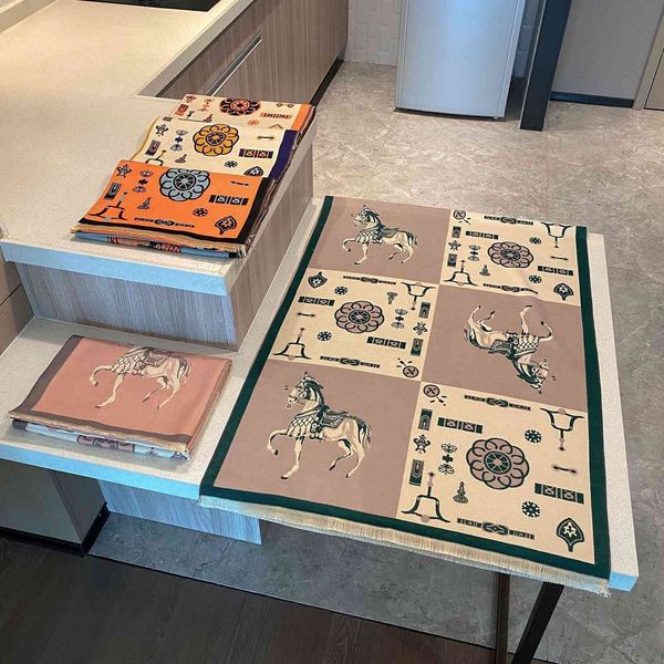 

70% off design 2021 popular scarf long women's air conditioning decoration warm dual-purpose shawl thick fashion bib, Blue;gray