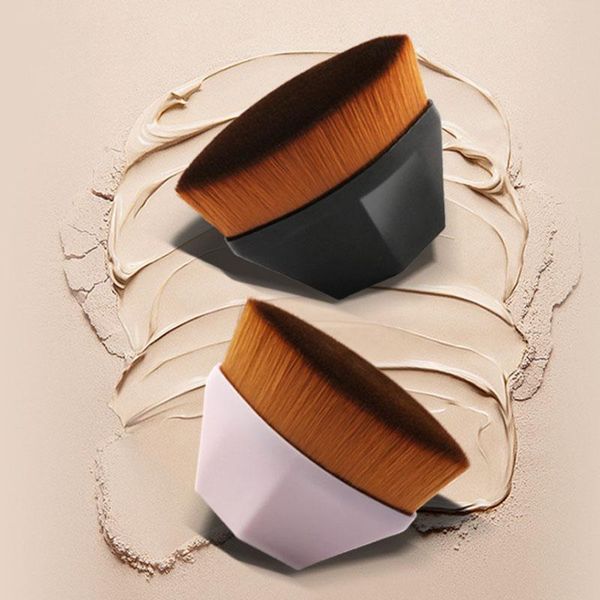 

eyelash curler 1pcs arrival foundation brush bb cream makeup brushes loose powder flat kit pincel maquiagem make up