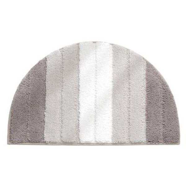 

cushion/decorative pillow semi-ellipse non-slip absorbent floor mat with gradient color stripe bedroom door entrance