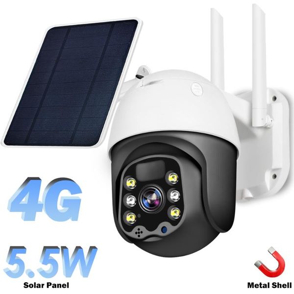 

camera 4g sim card solar cctv outdoor battery power security wireless wifi ptz pir monitor surveillance cameras ip