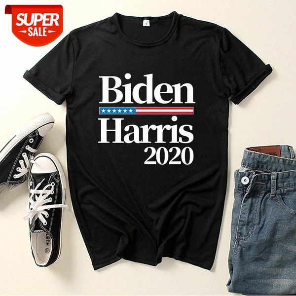 

biden clothes letters men and women print t-shirt #xx89, White