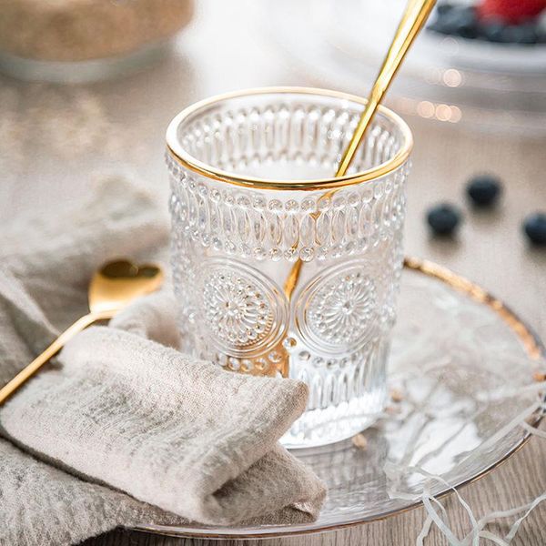 

wine glasses glass water bottle with sunflower design for homestyle