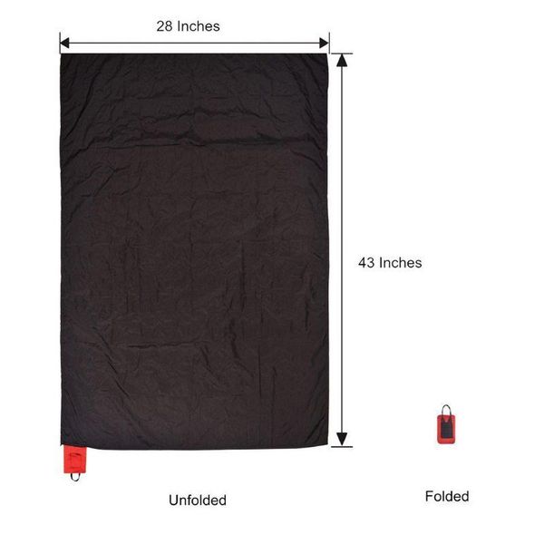 

compact outdoor blanket camp beach picnic pocket mat nylon waterproof travel rug m68d pads