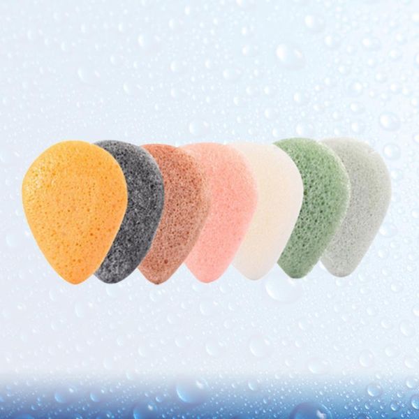 

7pcs konjac face puff makeup removal sponges washing cleansing sponge1