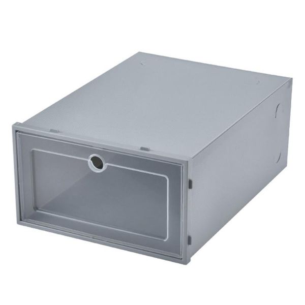 

clothing & wardrobe storage 4 colors shoes boxes thickened transparent drawer case plastic shoe dustproof organizer box combination for home