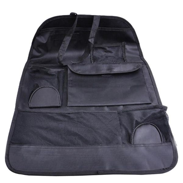 

car organizer vodool universal multi-functional waterproof auto care seat protector cover storage bag mud hanging 58cmx38cm