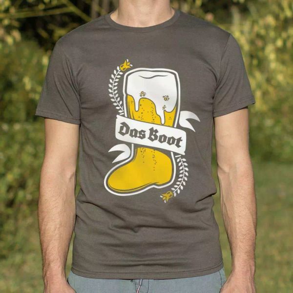 

das boot t-shirt | short sleeve graphic tee, White;black