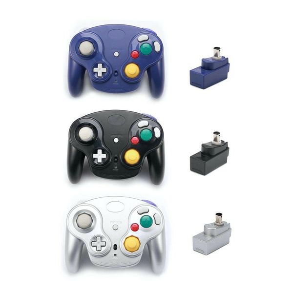 

2.4ghz controller wireless gamepad joystick for ngc wii gamecube joypad 2.4g gaming game controllers & joysticks