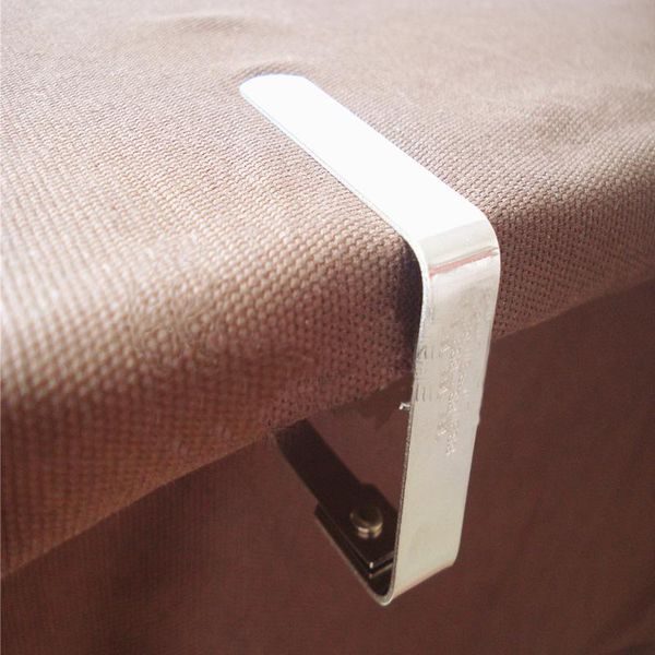 

clothing & wardrobe storage 4pcs/pack tablecloth clamps wedding promenade table cover holder clip party picnic decoration