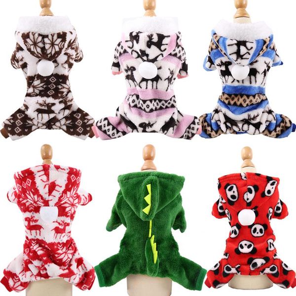 

dog apparel clothes flannel pet clothing for dogs jumpsuit soft coat jacket outfit costume chihuahua yorkie