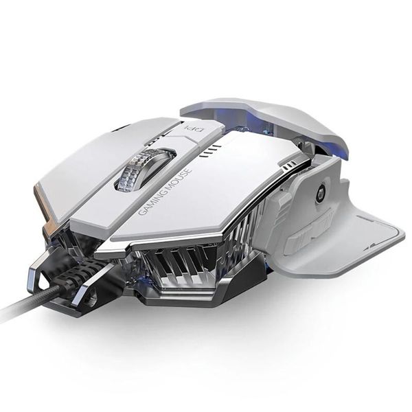 

gaming mouse computer accessories 6 buttons professional portable plug and play usb wired for lappc rgb backlight players mice