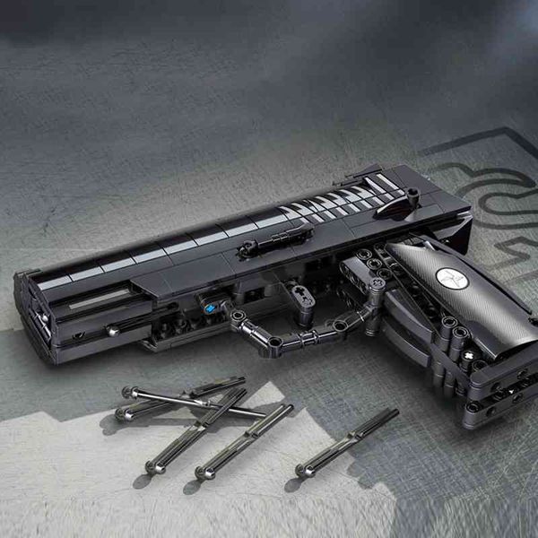 

senbao 702350 jizhi 92 toy pistol boy assembled small particle military building block model ornament