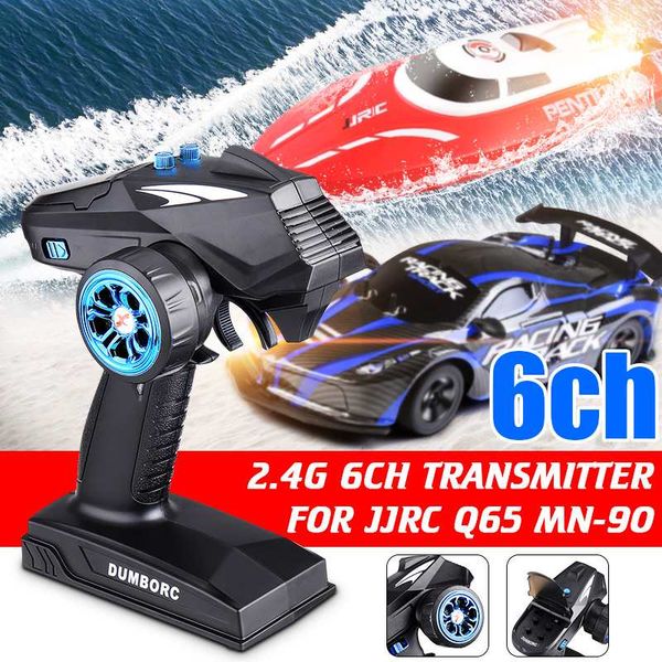 

dumborc x6 rc transmitter 2.4g 6ch with x6fg receiver accessory for q65 mn-90 rc car boat tank rc vehicle model toy parts