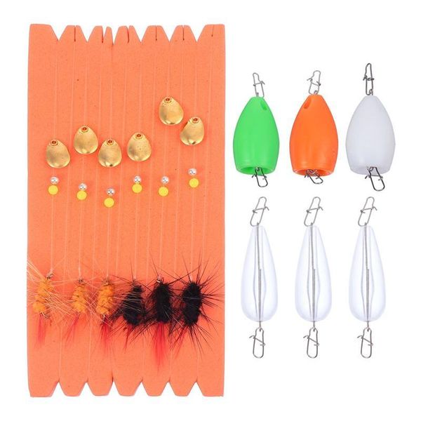 

set/6pcs artificial fishing bait climbing swimming decoy simulation hooks