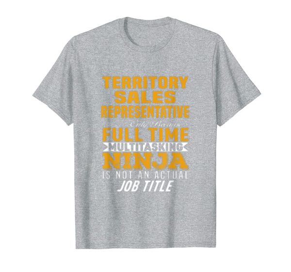 

territory sales representative t-shirt, White;black