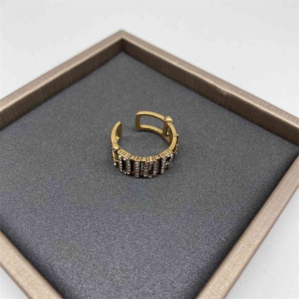 

brilliant diamonds heart index finger ring versatile open cold wind simple, Silver