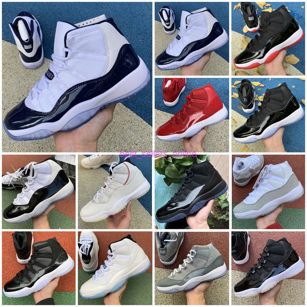 

new gamma blue xi basketball shoes 2021 men womens fashion sports discount jumpman 11(xi) bred concord space jam legend sneakers