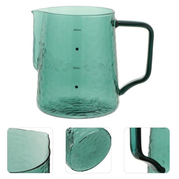 

1pc glass coffee pot large capacity jug container beak cup planters & pots