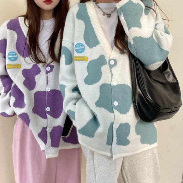 

women's jackets streetwear knit buttons long sleeve cardigan for woman autumn coat y2k drop korean fashion clothes big size fazq, Black;brown