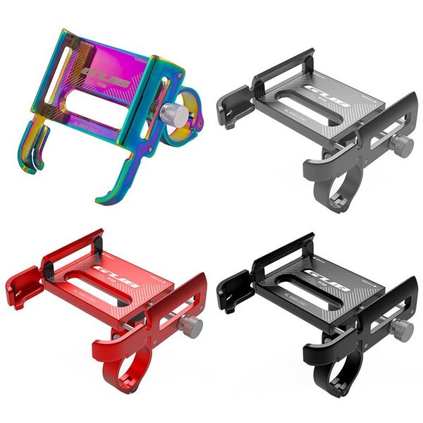 

aluminum alloy phone holder electric motorcycle bike battery car riding navigation stable bicycle racks & truck