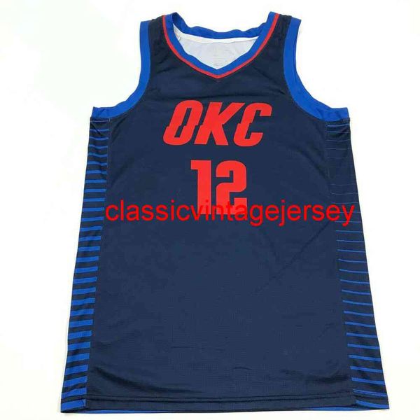 

steven adams basketball jersey embroidery custom any name number xs-5xl 6xl, Black