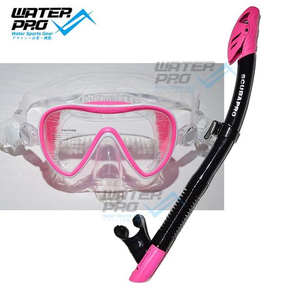 

scubapro mask and snorkel set synergy twin truf with spectra dry diving masks