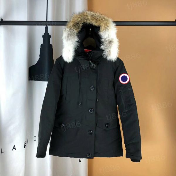 

designer down clothe men 's woman coat classic fashion goose designers jackets brand jacket highly quality winter sports parkas coats, Black