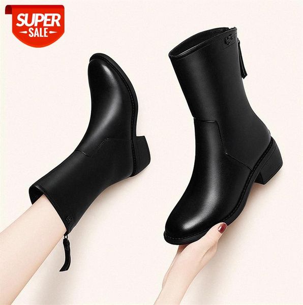 

martin boots, women's short leather shoes, mid-short-shoes #v57b