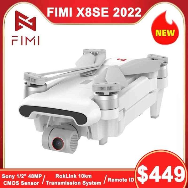 

fimi x8se 2022 camera drone fpv 3-axis gimbal 4k professional quadcopter gps 10km rc helicopter remote id newest