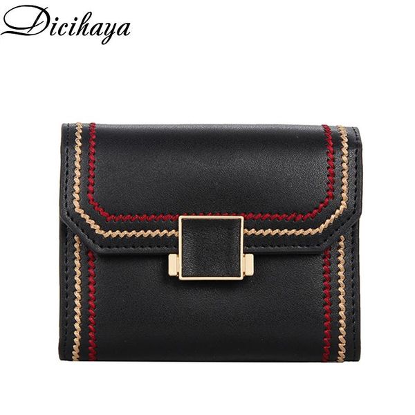 

card holders dicihaya genuine leather women function holder case id credit passport cover tassel cards wallet coin purse girl hand bag, Brown;gray