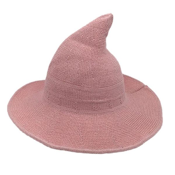 

christmas decorations winter high-quality thin knitted hat, halloween funny wizard bowl holiday and year decoration