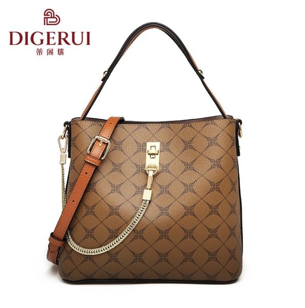 

2021 fashion women's bag handbag shoulder messenger pvc summer bucket bags