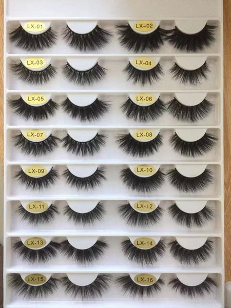 

false eyelashes medium short eyelash wholesale 10/20 pairs 3d mink lashes maquiagem