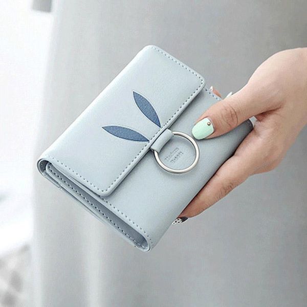 

wallets women's female cute purse holders coin bag pu leather femme money cartoon zipper clutch, Red;black