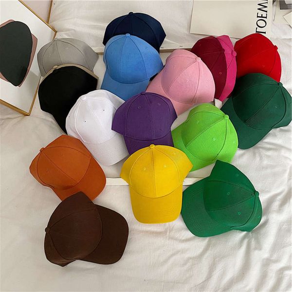 

the ball cap ball caps korean version of versatile pure color baseball hat female fashion student street sun shading cap couple trendy man, Blue;gray