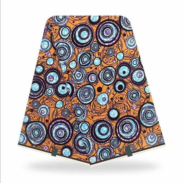 

ethnic clothing african wax fabric for sewing print 6yard wedding dress real, Red