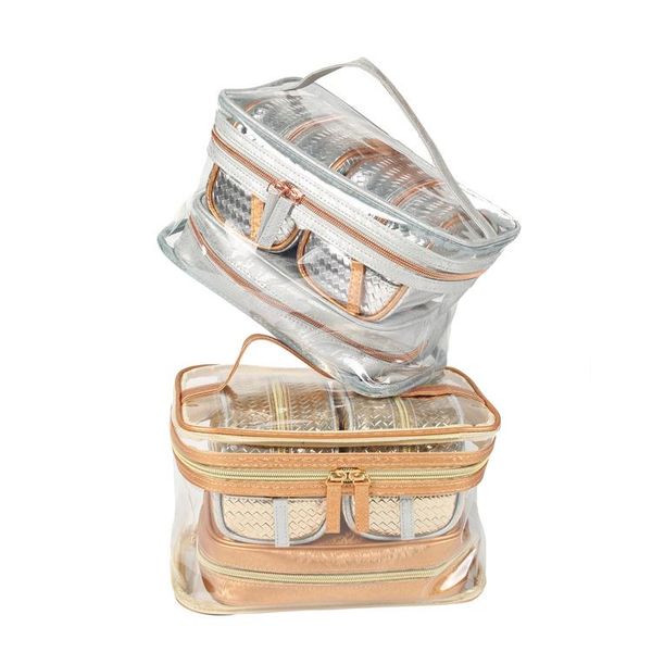 

time-limited travel organizer necessaire 2021 oem cosmetic bag set knitting fashionable vintage style original european bags & cases