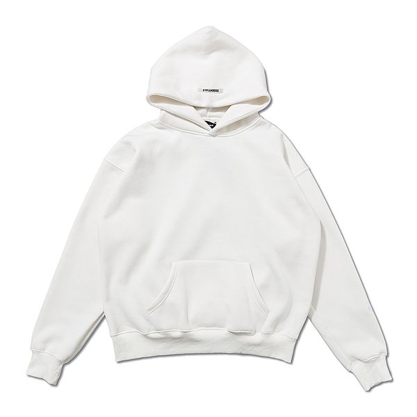 

2021 tracksuit men off yellow white hooded hoodies mens streetwear sweatshirt hip hop printing pullover fleece hoodie, Black