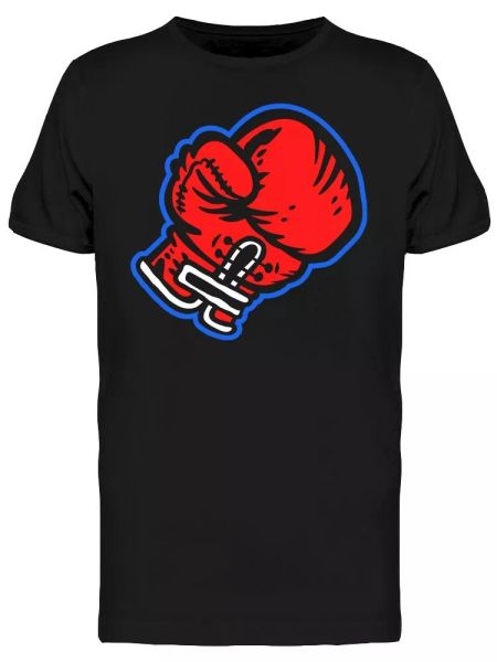 

Punching Boxing Glove Tee Men's -Image by Shutterstock, White;black