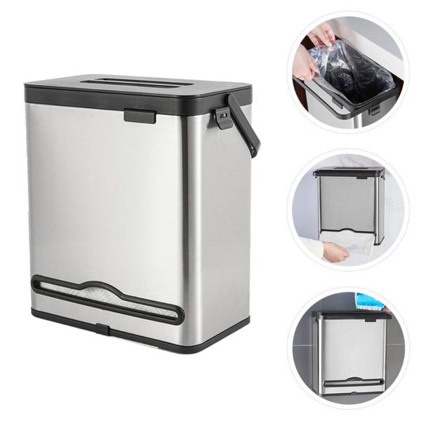 

waste bins hanging trash can with lid multi-purpose kitchen bathroom