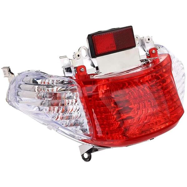 

motorcycle rear brake tail light lamp red sfor 50cc gy6 scooters bike lights