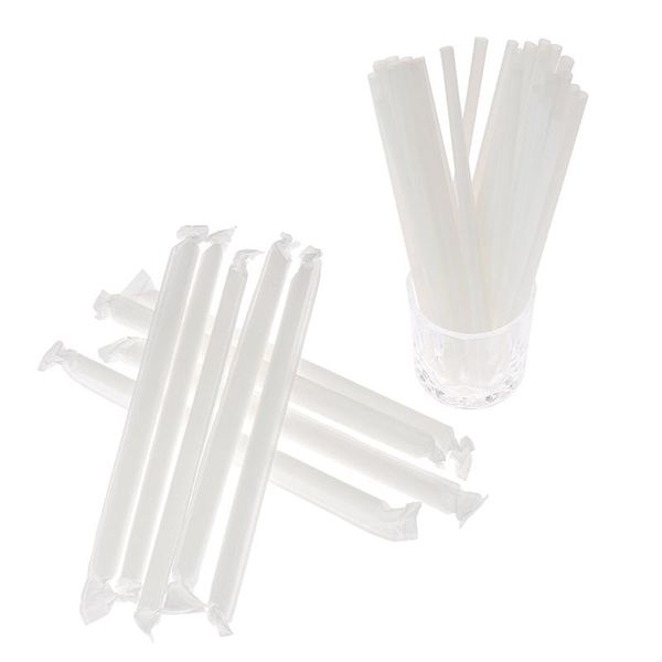 

drinking straws 50pcs/bag large for pearl bubble milk tea party degradable